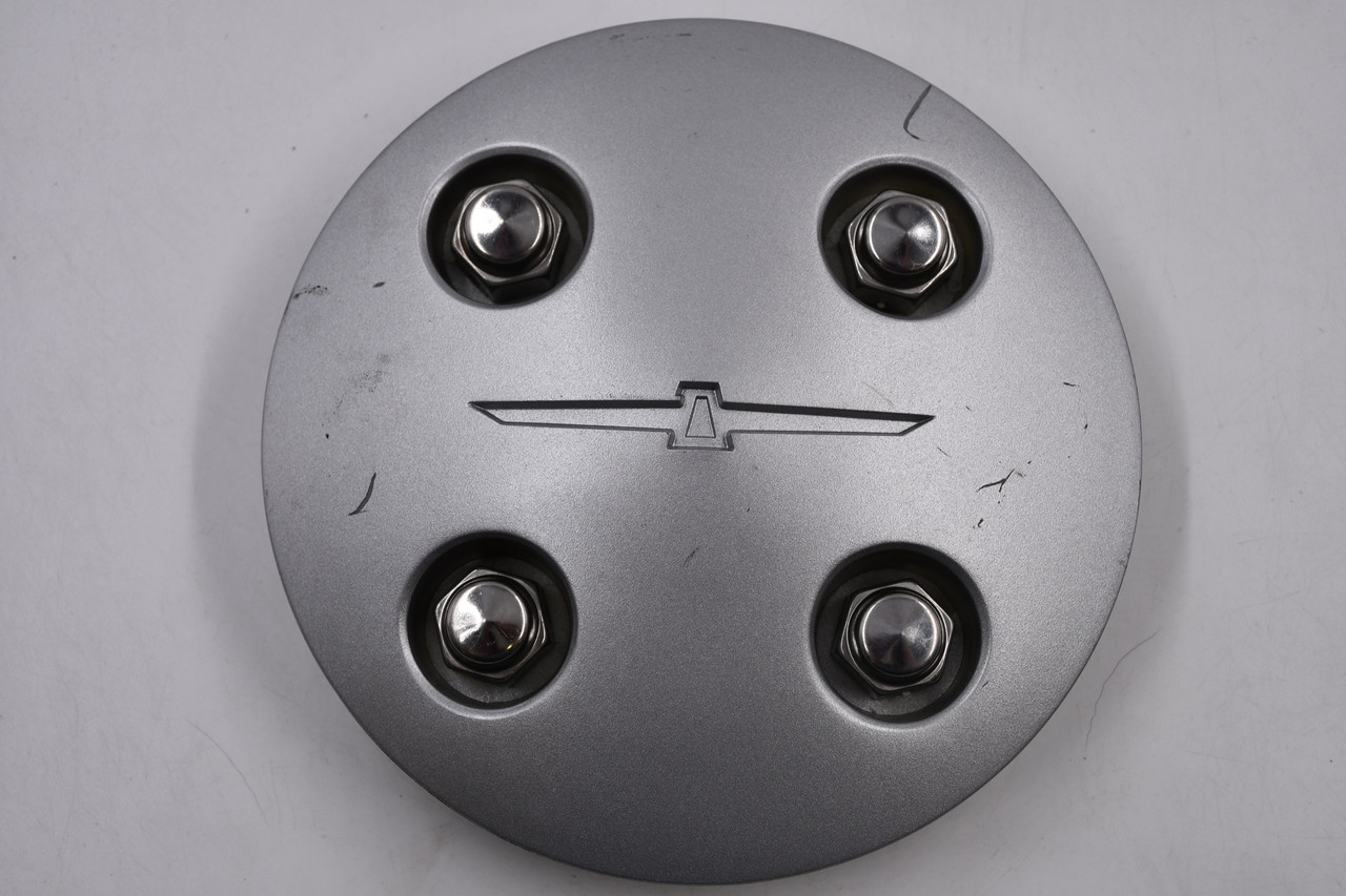 Ford Thunderbird Silver w/ Silver Logo Wheel Center Cap Hub Cap E3SC-1A097-AB 6.875" 83-'86 Thundebird LTD OEM