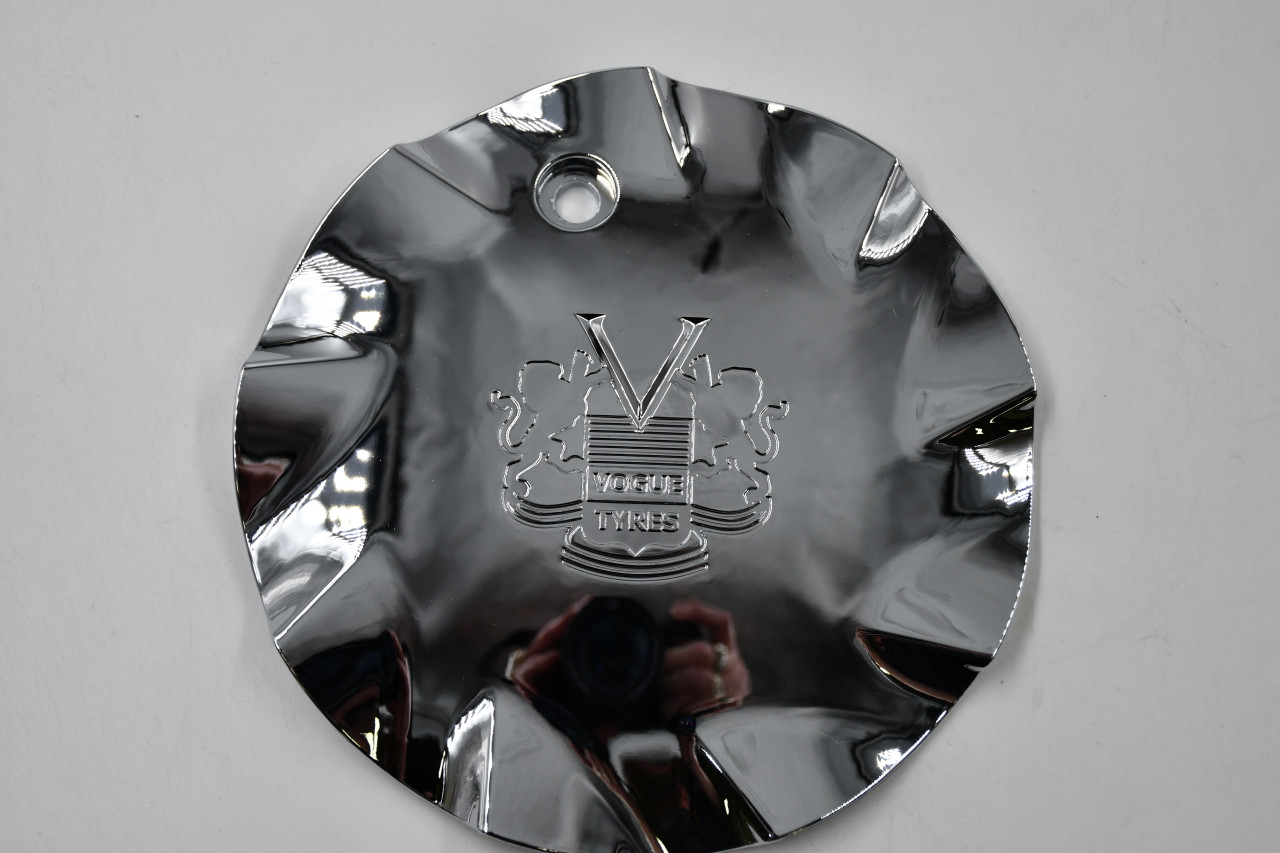 Vogue Tyres Stardust Chrome Wheel Center Cap Hub Cap CV03-VOG C902201CAP 6.25"