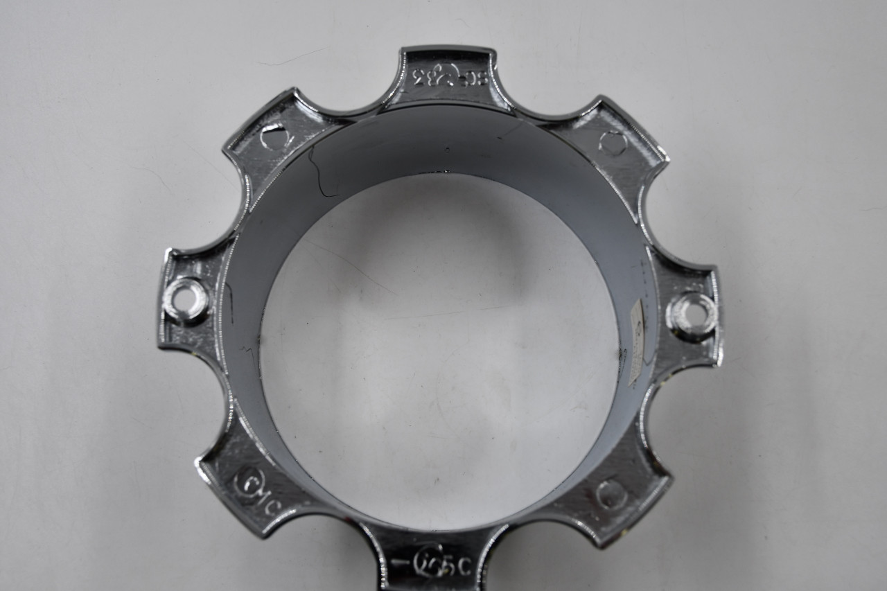 MB Wheels Chrome Wheel Center Cap Hub Cap 665C 6.375" 8 Lug Open End