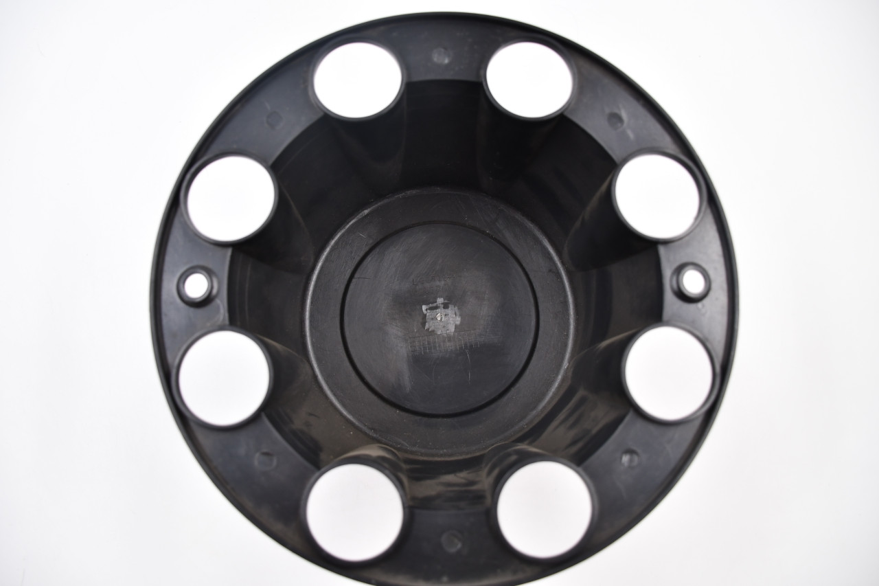 Vision Wheel Satin Black Wheel Center Cap Hub Cap C81D2R 9.75" 8 Lug, Tall