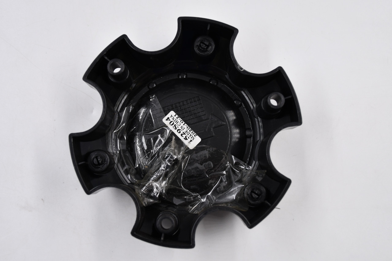 American Racing Gloss Black w/ Silver Logo Wheel Center Cap Hub Cap 1529S04  5.75