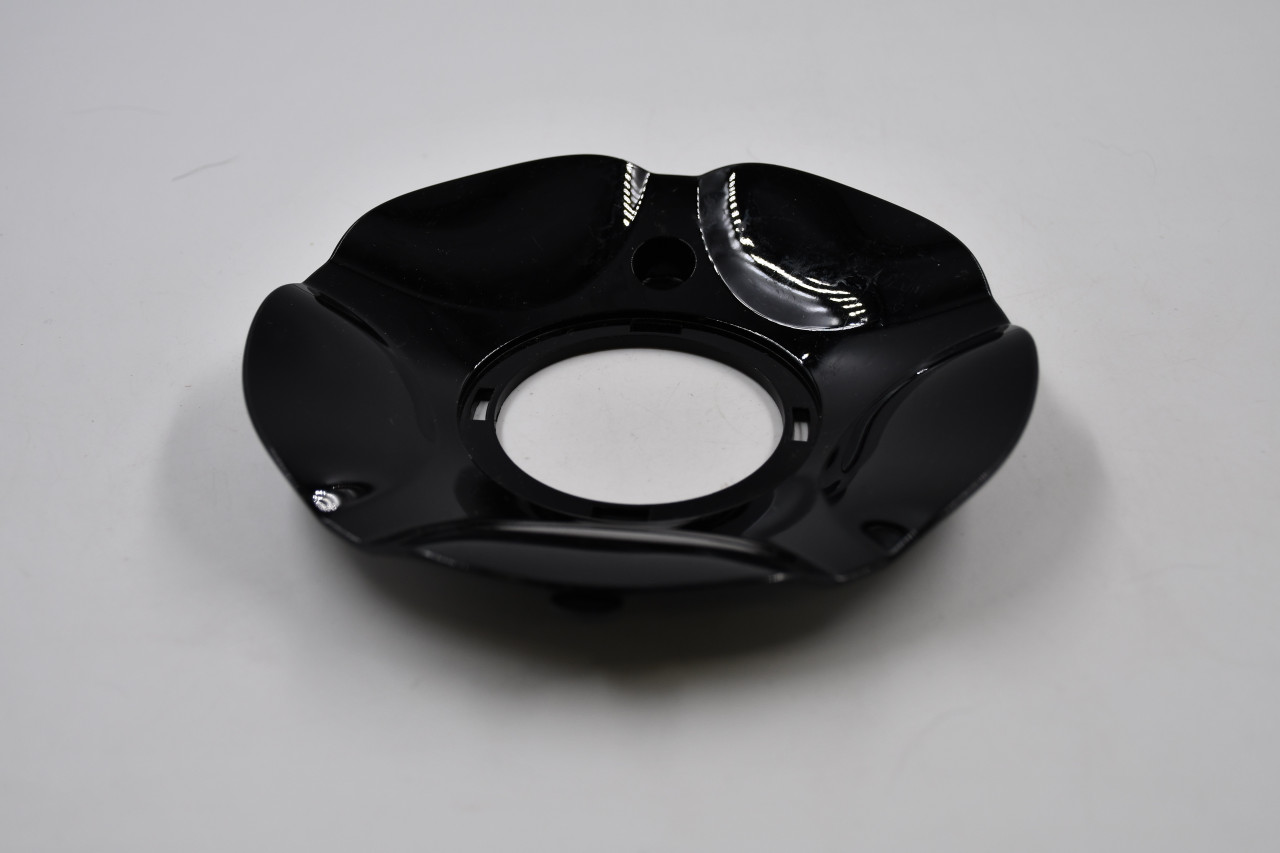 Devino Gloss Black Wheel Center Cap Hub Cap DV645CAR-P 6.0625" Open End, No Insert/Logo