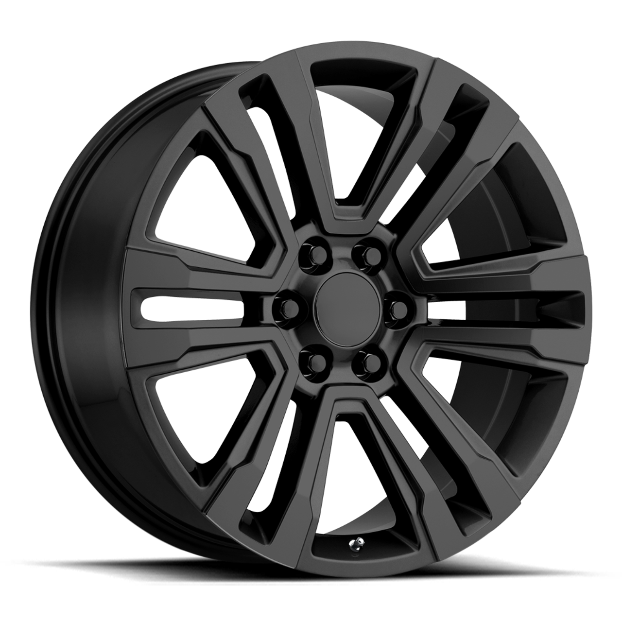 Set 4 Performance Replicas PR182 26x10 6x5.5 Satin Black Wheels 26" 31mm Rims