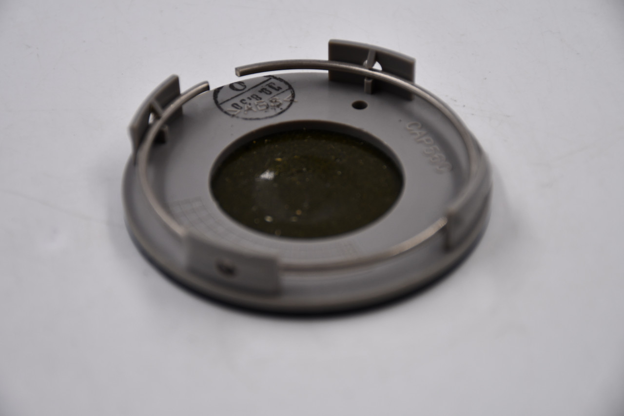 Enkei Racing Brushed Black w/ Silver Logo Wheel Center Cap Hub Cap CAP56C 2.625" Snap In