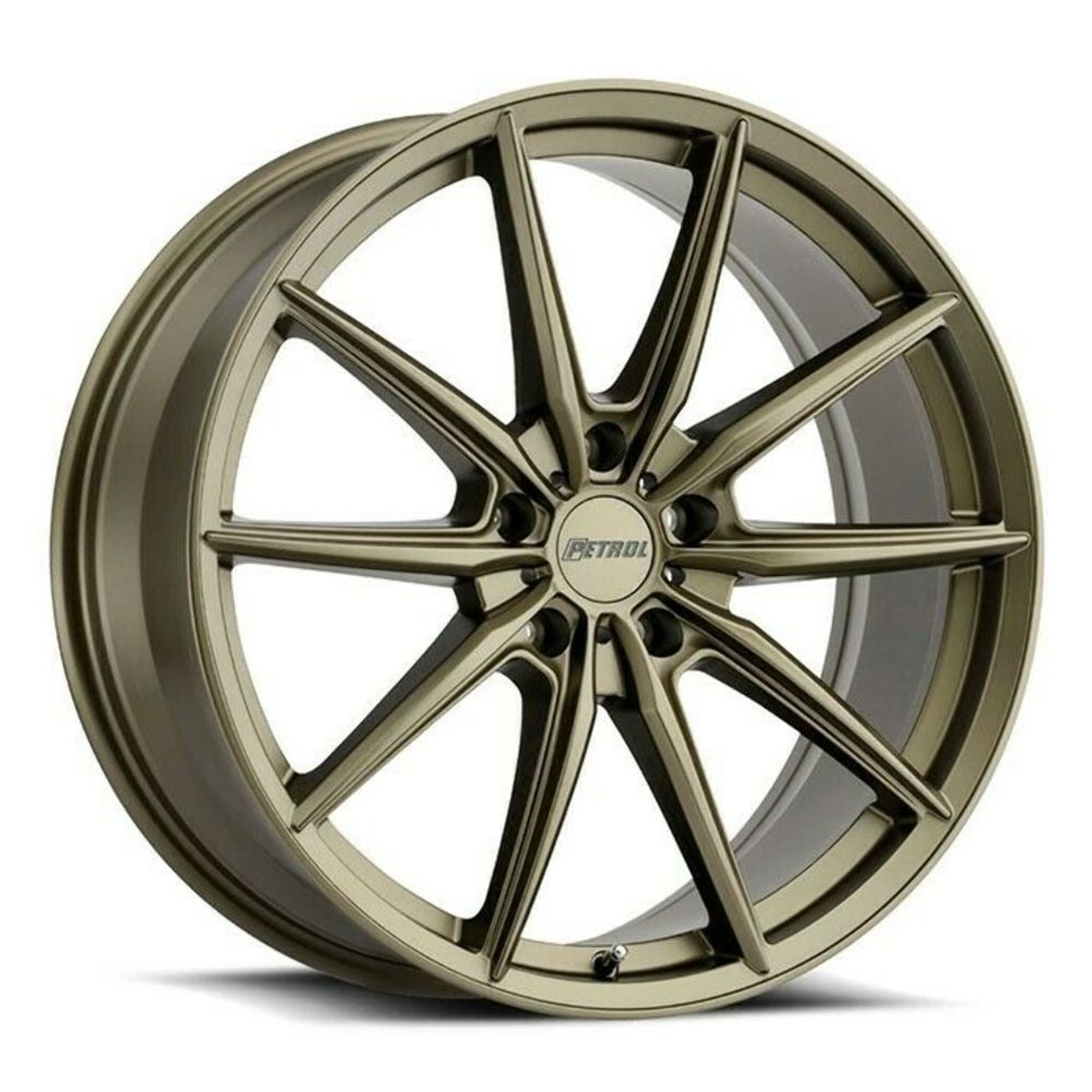 Set 4 18" Petrol P4B 18x8 5x4.5 Matte Bronze Wheels 40mm Rims