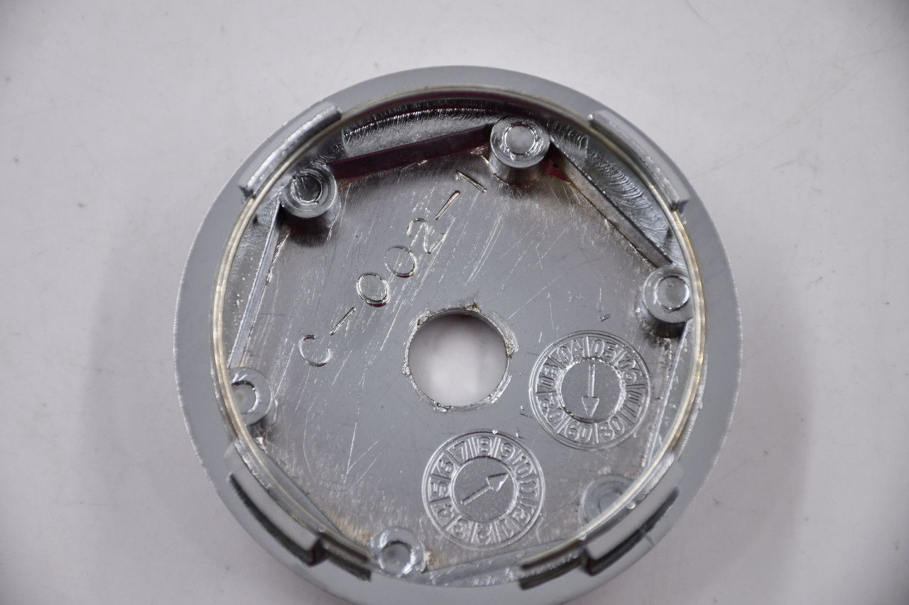 Blank Chrome Wheel Center Cap Hub Cap C-002-1(NL) 2.625" No Logo / Insert