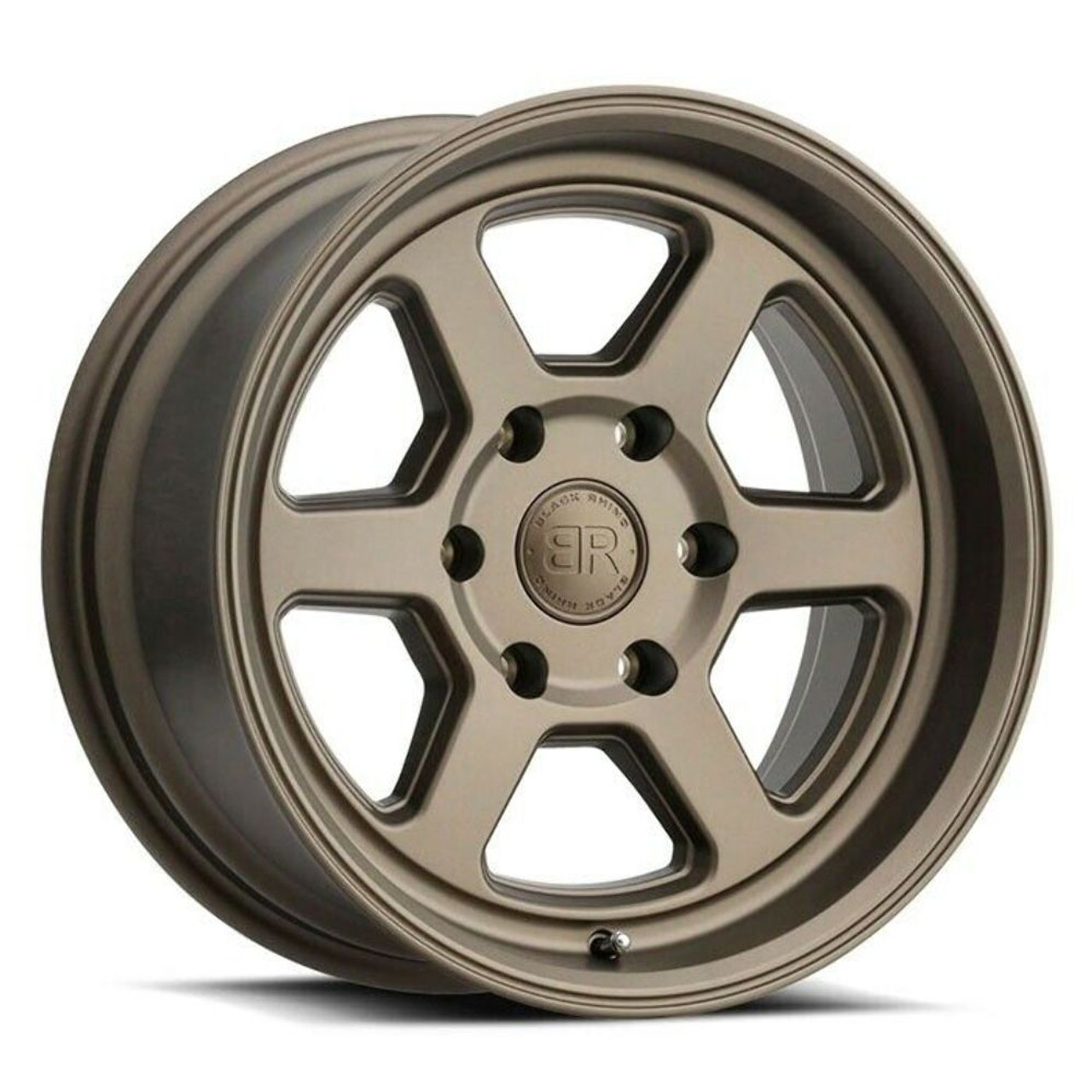 17" Black Rhino Rumble 17x8.5 Bronze 5x5 Wheel 0mm Rim