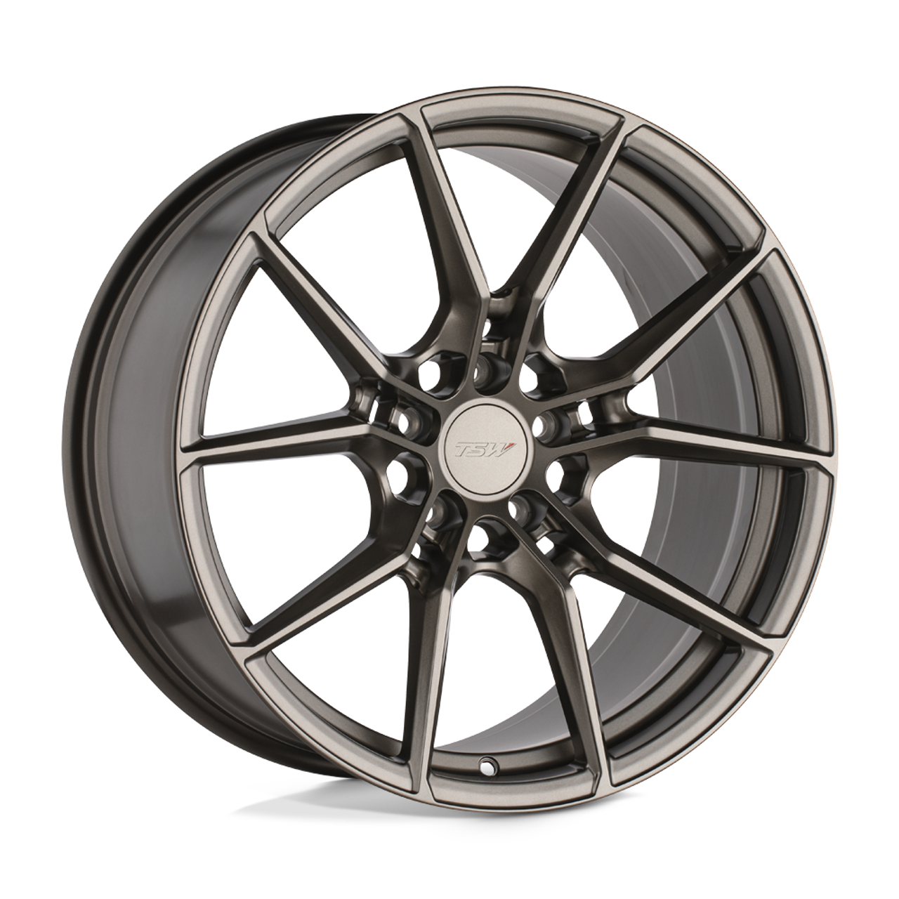 Set 4 TSW Neptune 19x9.5 5x112 Matte Bronze Wheels 19" 39mm Rims