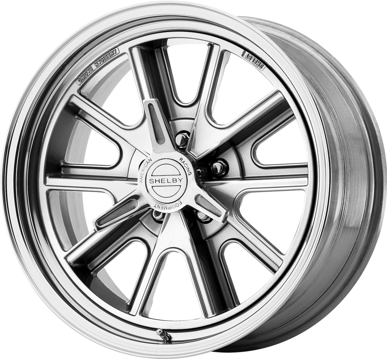 Set 4 American Racing Vintage VN427 Shelby Cobra 18x8 5x4.5 Polished 18" 0mm Set 4 American Racing Vintage VN427 Shelby Cobra 18x8 5x4.5 Polished 18" 0mm