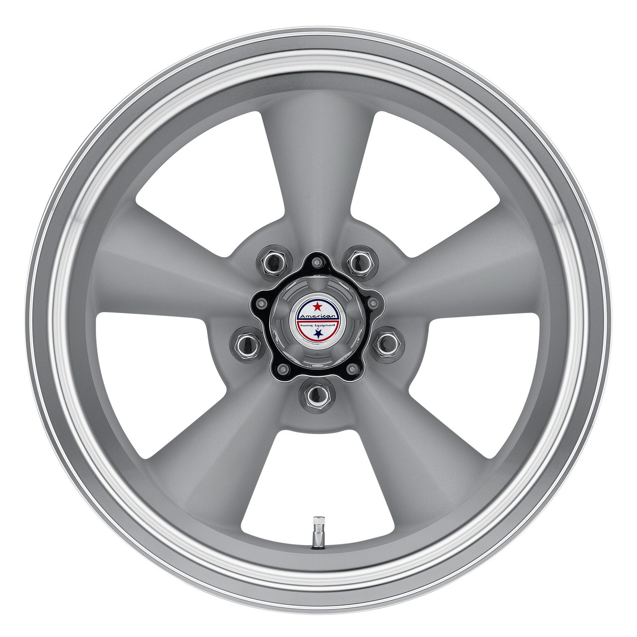 Set 4 American Racing VN309 TTO 15x8.5 5x5 Vintage Silver Machine Wheels -24mm
