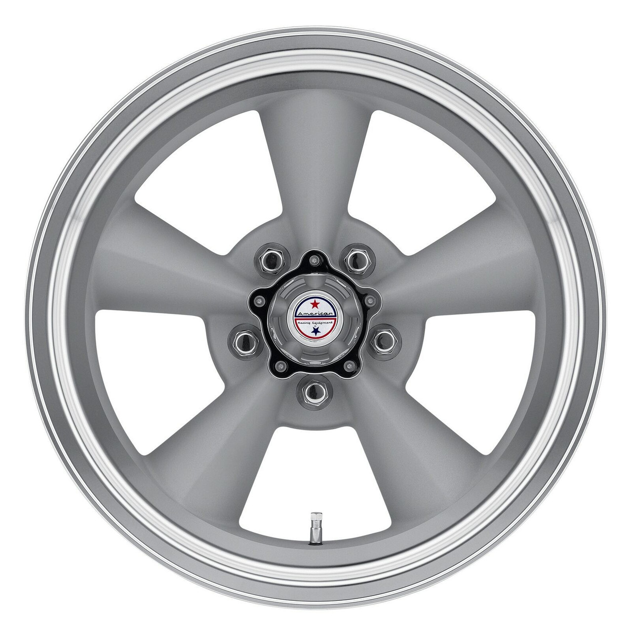 Set 4 American Racing Vintage VN309 TT O 15x8.5 5x4.75 Vintage Silver Rims -24mm