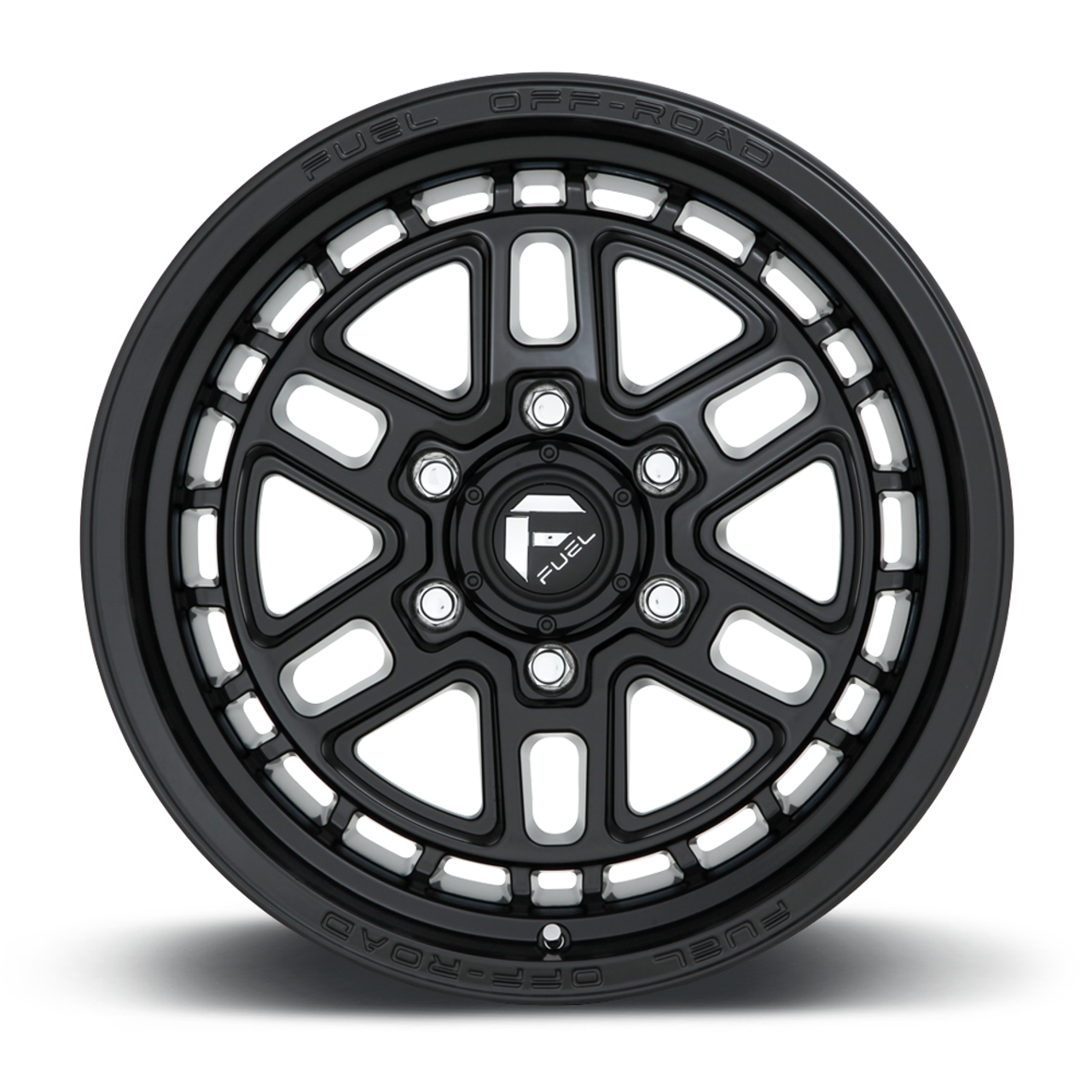 Fuel 1PC D667 Nitro 17x9 5x5.0 Matte Black Wheel 17" -12mm Rim
