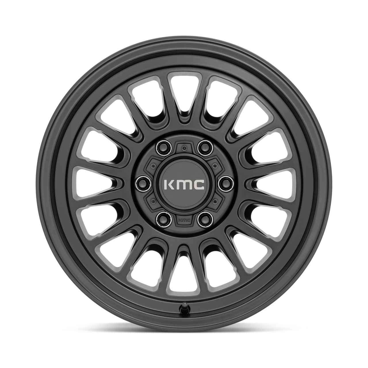 KMC KM724 Impact Ol 17x9 5x5.0 Satin Black Wheel 17" -12mm Rim