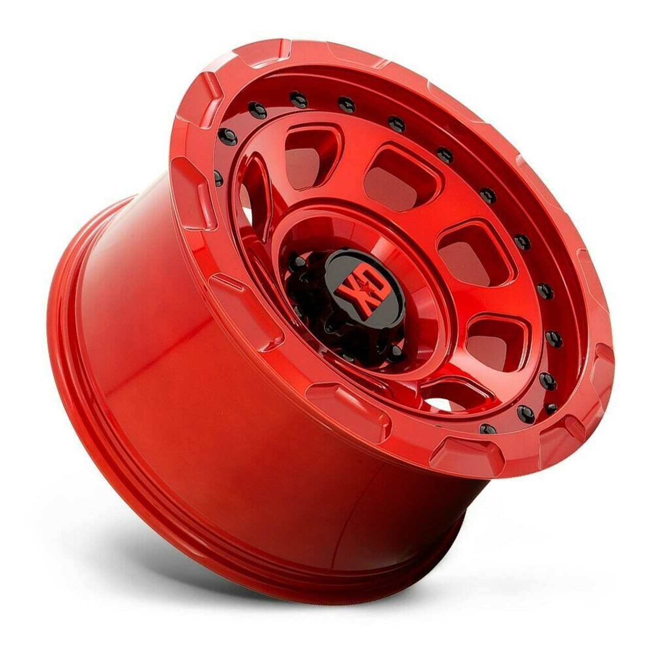 XD XD861 Storm 17x9 6x5.5 Candy Red Wheel 17" 0mm Rim