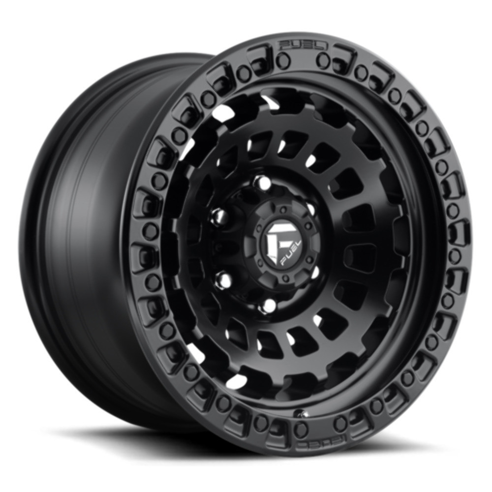 FUEL 17インチ ホイール Fuel D633 Zephyr 17x9 Matte Black Wheel | Free Shipping