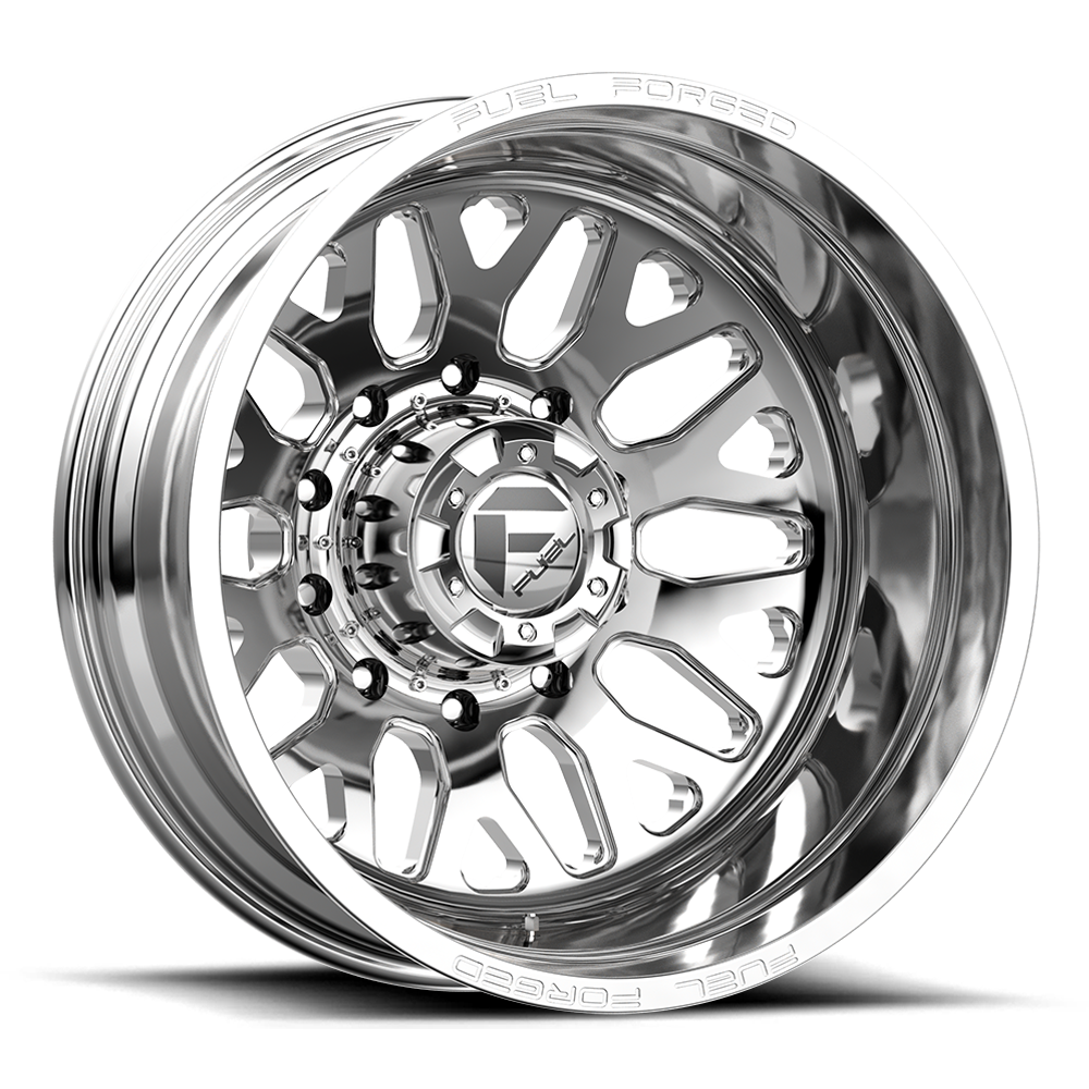 Fuel Mono DE19 FF19D 24x8.25 8x210 Polished Wheel 24" -246mm Rear Dually Rim
