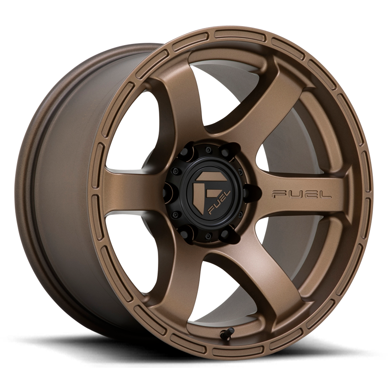 Fuel 1PC D768 Rush 18x9 5x5.0 Matte Bronze Wheel 18" -12mm Rim