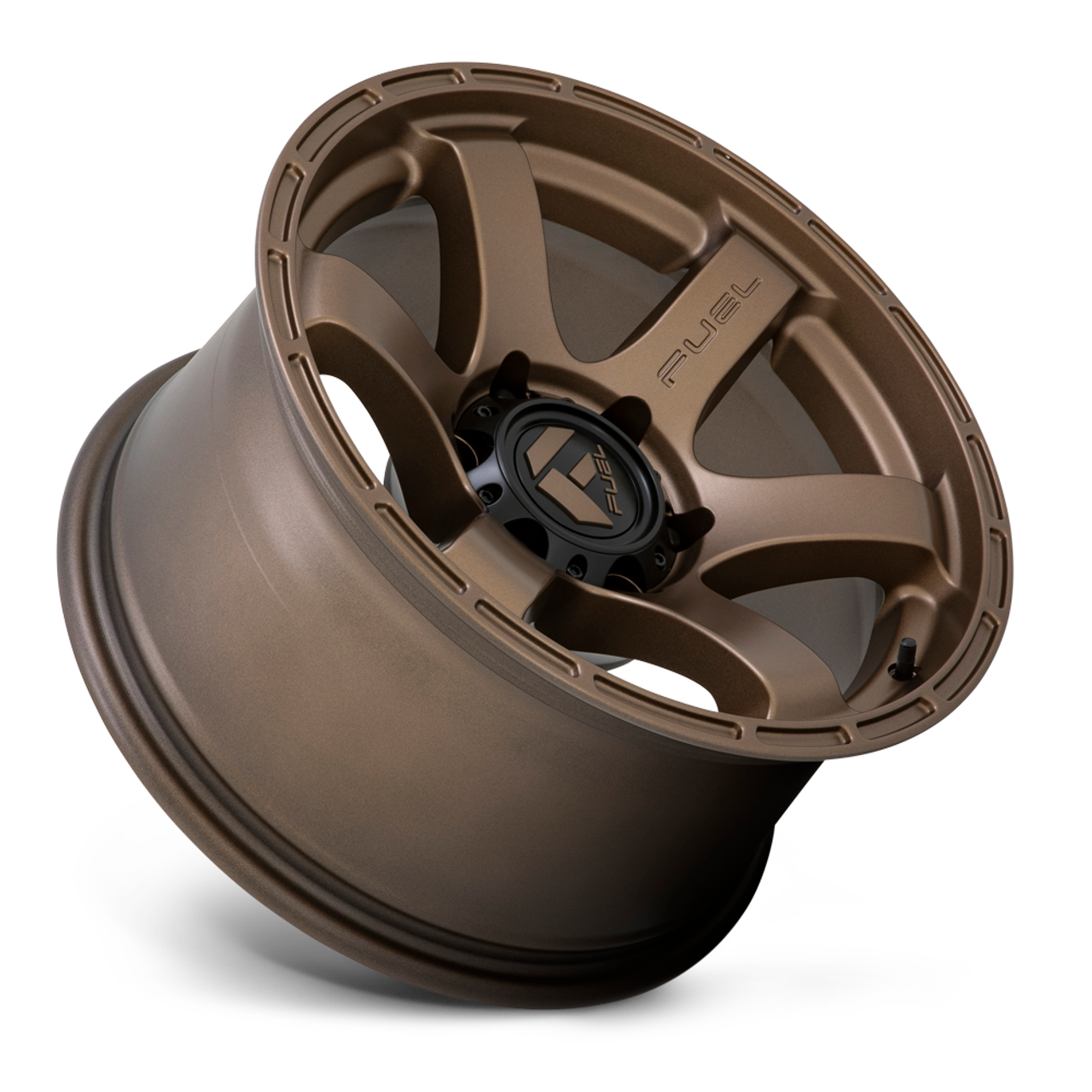 Fuel 1PC D768 Rush 18x9 5x5.0 Matte Bronze Wheel 18" -12mm Rim
