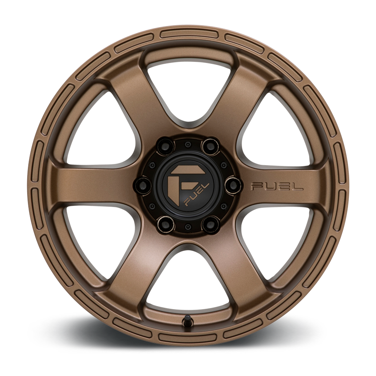Fuel 1PC D768 Rush 18x9 5x5.0 Matte Bronze Wheel 18" -12mm Rim