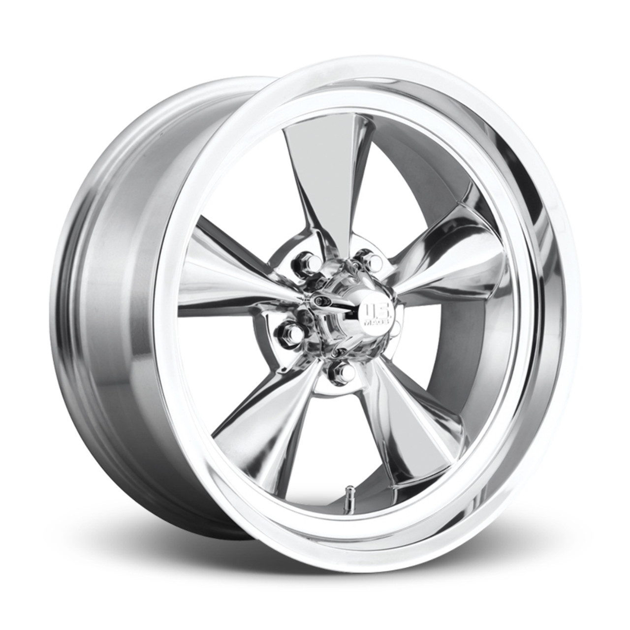 Set 4 US Mag U108 Standard 15x8 5x4.75 High Luster Polished Wheels 15" 1mm Set 4 US Mag U108 Standard 15x8 5x4.75 High Luster Polished Wheels 15" 1mm