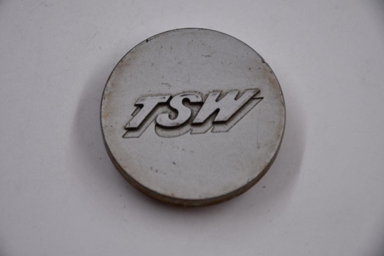 TSW Custom Wheels Silver Wheel Center Cap Hub Cap CH55/TSW 2.125" Snap In