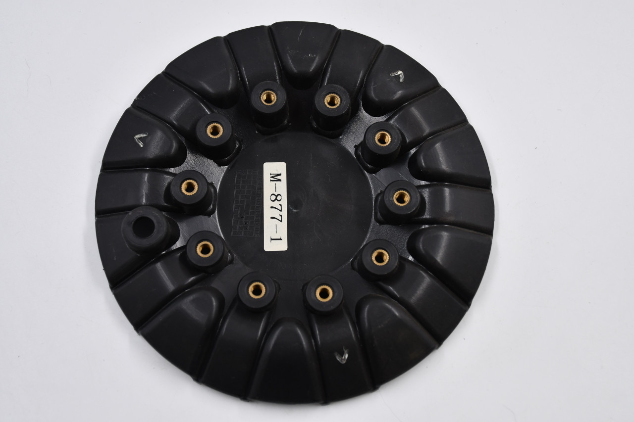 Unknown Gloss Black Wheel Center Cap Hub Cap M-877-1 6.75" No Logo/Insert