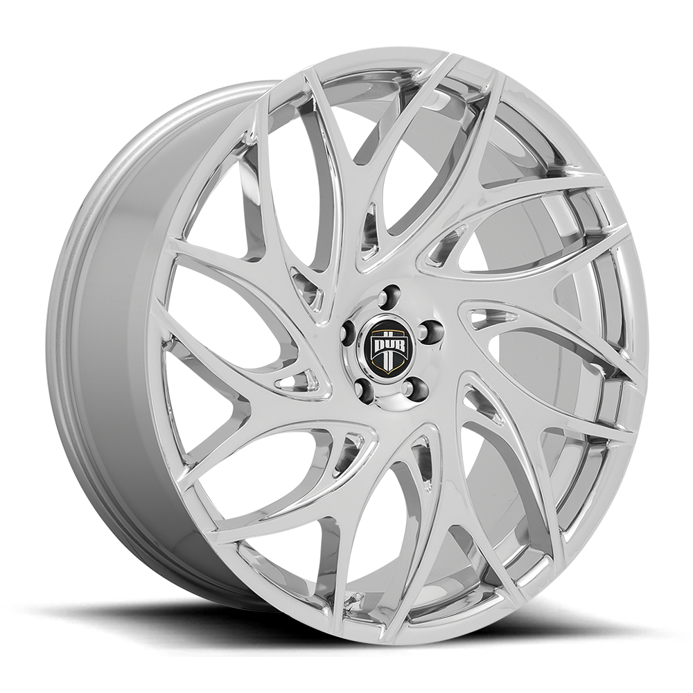 Set 4 26" DUB S258 G.O.A.T. 26x10 5x115 15mm  Chrome Wheels SUV Car Rims