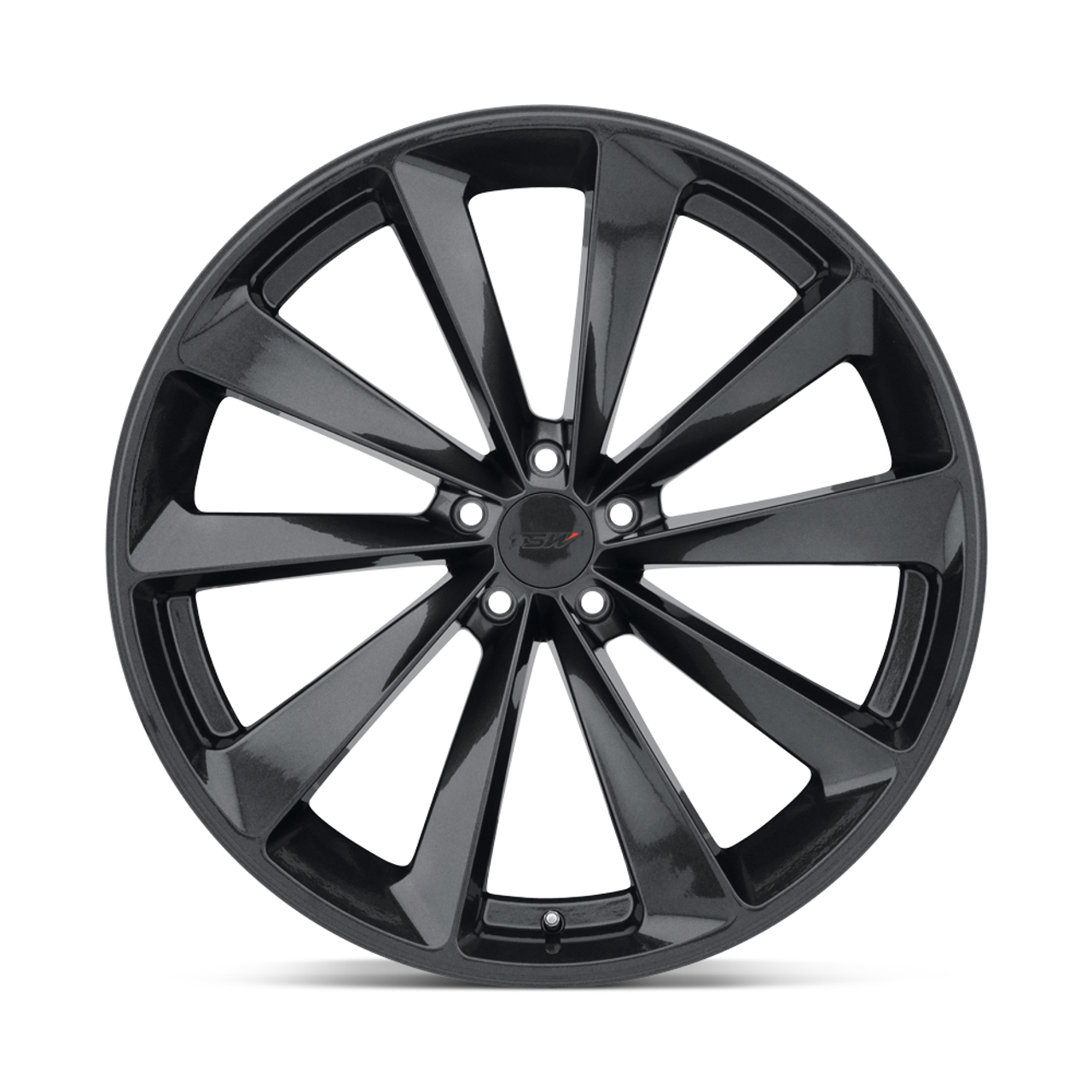 Set 4 TSW Aileron 21x11 5x120 Metallic Gunmetal Wheels 21" 25mm Rims