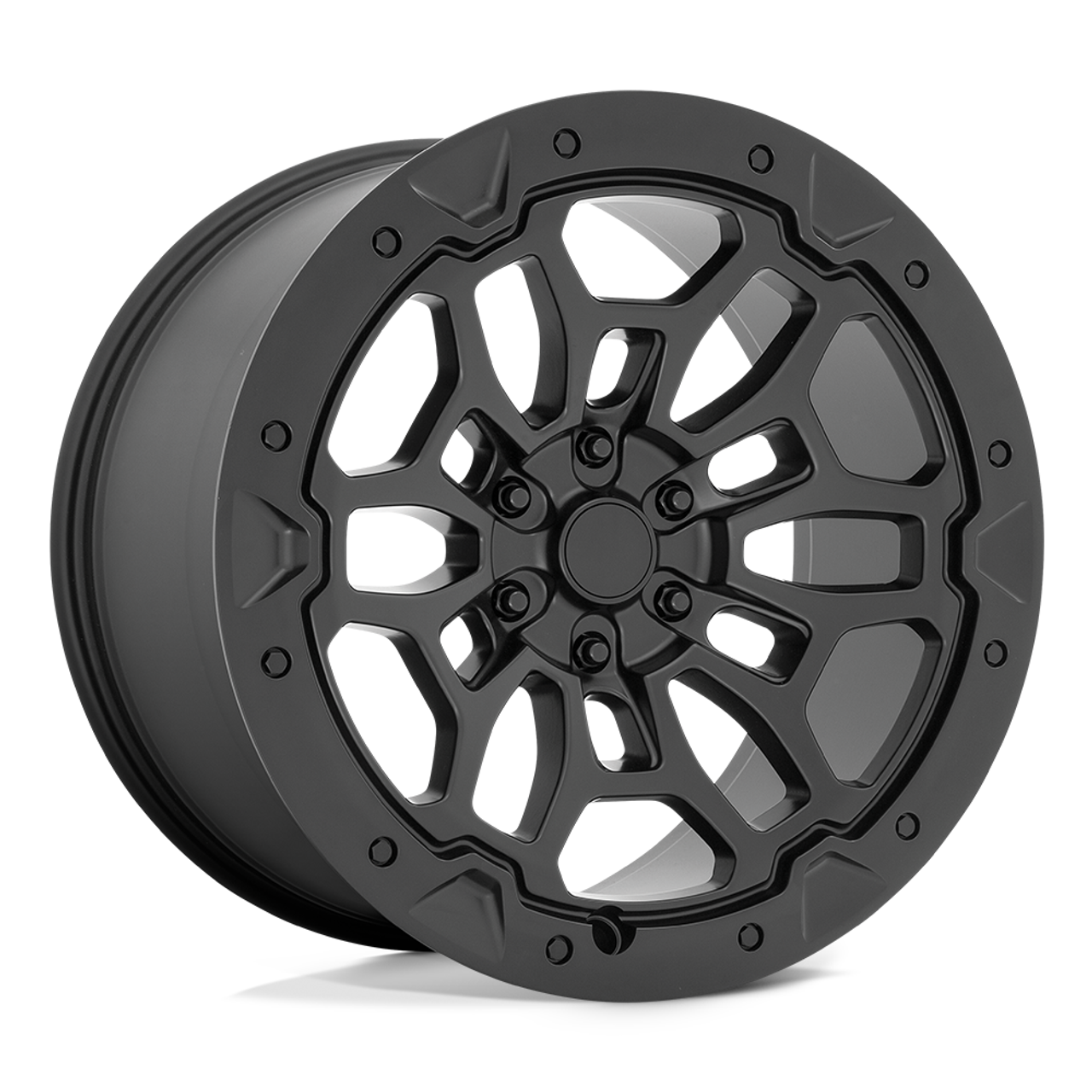 Set 4 Performance Replicas PR215 22x10 5x5.5 Matte Black Wheels 22" 19mm Rims