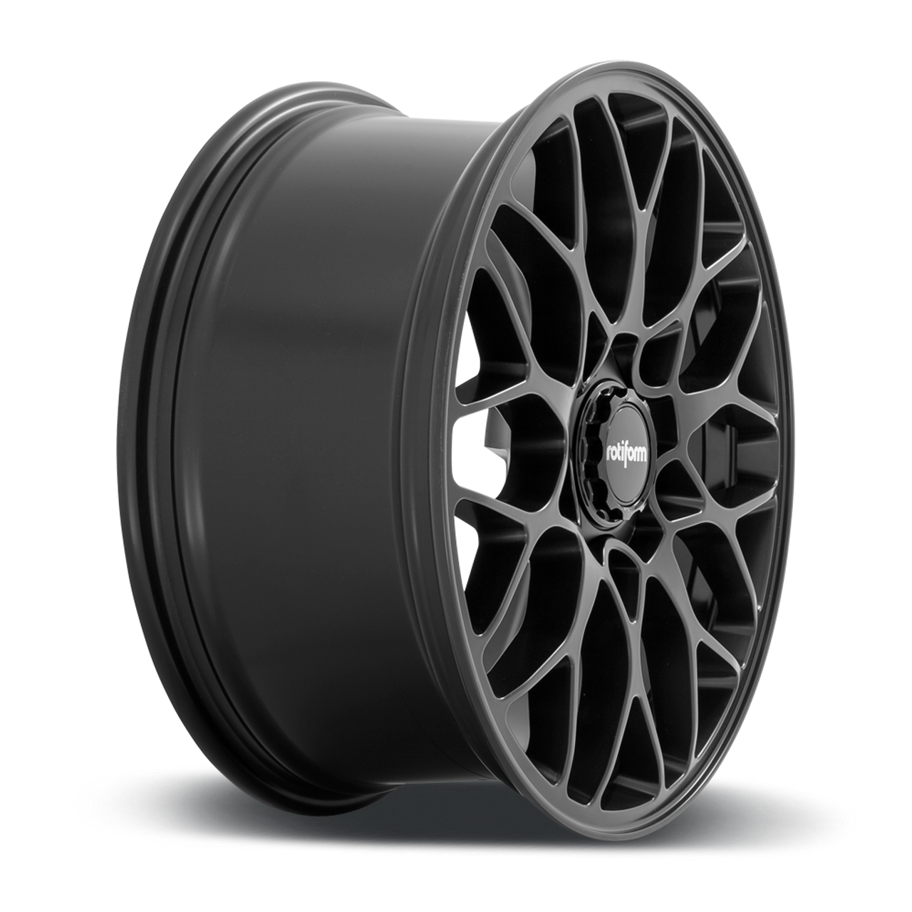 Set 4 Rotiform R190 20x10.5 5x4.5 Matte Black Wheels 20" 40mm Rims