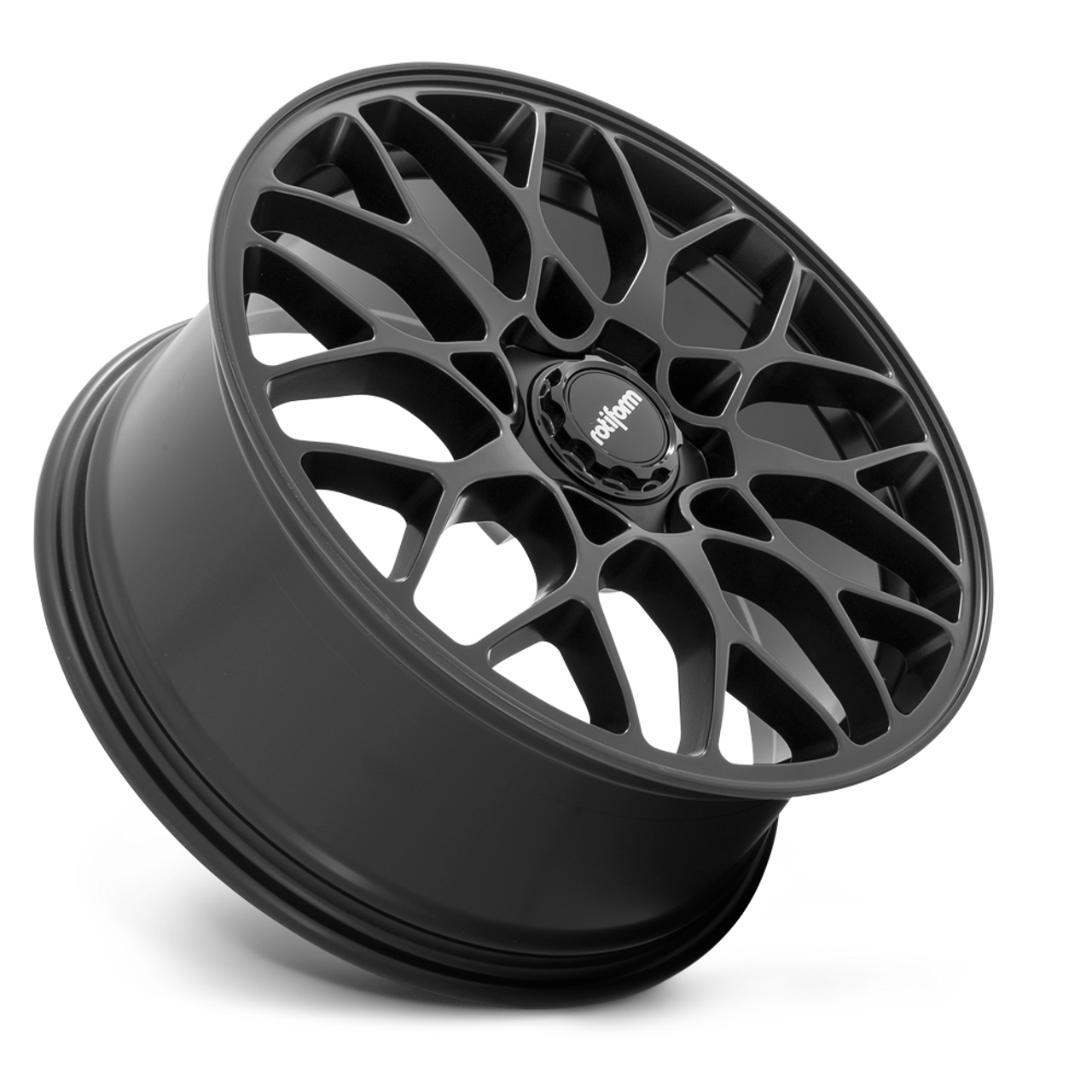 Set 4 Rotiform R190 20x10.5 5x4.5 Matte Black Wheels 20" 40mm Rims
