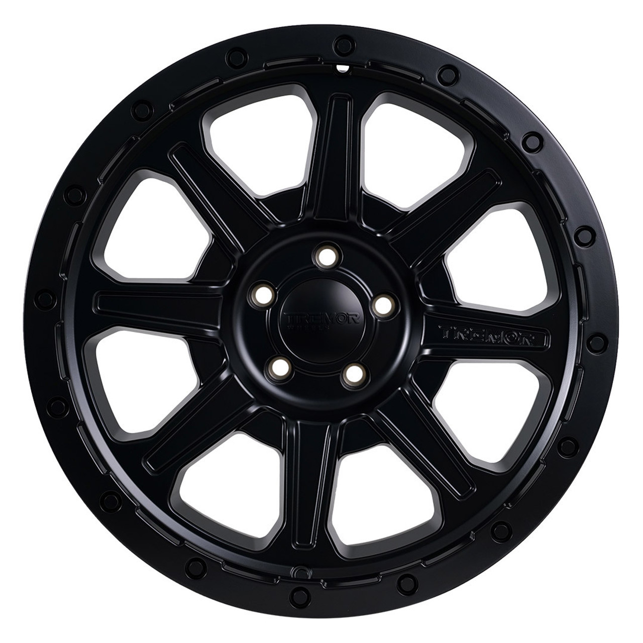 17" Tremor 103 Impact Satin Black Wheel 17x8.5 5x150 0mm For Toyota Truck Suv
