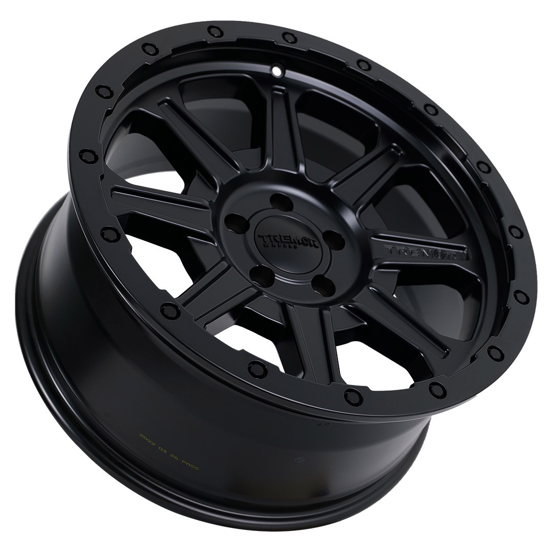 Tremor 103 Impact 17x8.5 5x5 0mm Satin Black 5x127 Offroad Wheel 103-785730SB