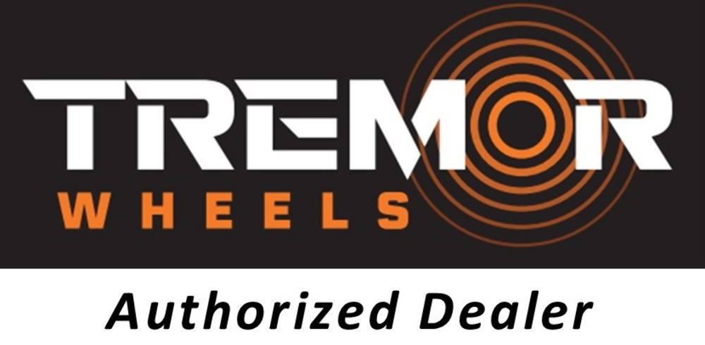 Tremor 104 Aftershock  17x8.5 8x6.5 0mm Graphite Grey Black Lip Rim 104-785810GG