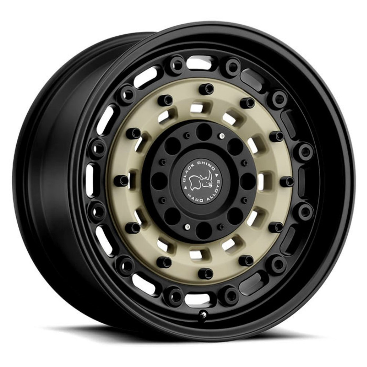 Black Rhino Arsenal 17x9.5 8x180 Sand On Black Wheel 17" 12mm For Chevy GMC Rim