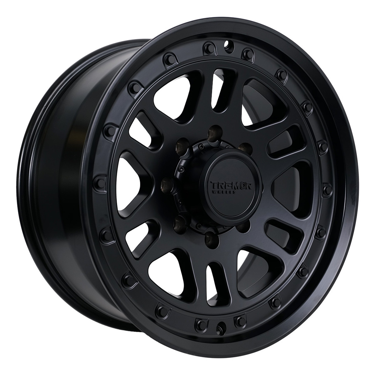 17" Tremor 105 Shaker Satin Black Wheel 17x8.5 6x135 0mm For Ford Linooln Rim