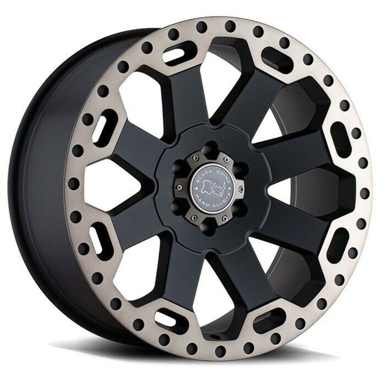 Black Rhino Warlord 18x8 5x4.5 Matte Black W  Machined Dark Tint Wheel 18" 35mm