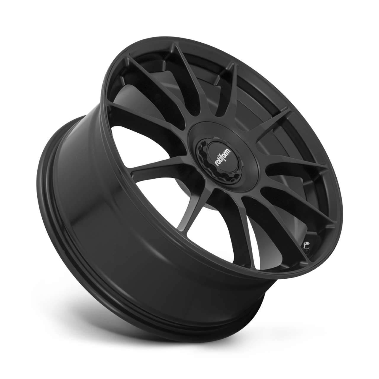 19" Rotiform 1PC R168 DTM 19x8.5 5x112 Satin Black Wheel 45mm Rim