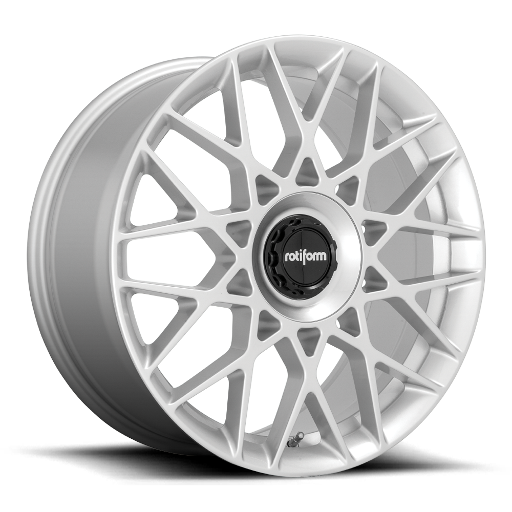 Set 4 Rotiform R167 Blq-C 19x8.5 5x112 5x120 Silver Wheels 19" 45mm Rims