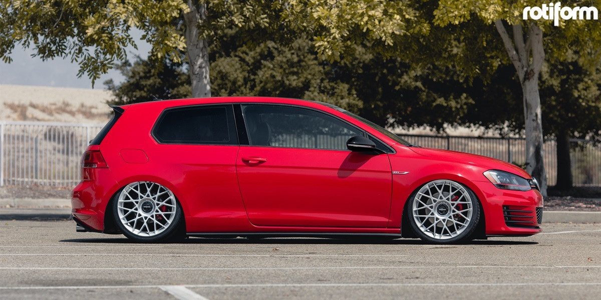 Set 4 Rotiform R167 Blq-C 19x8.5 5x112 5x120 Silver Wheels 19" 45mm Rims