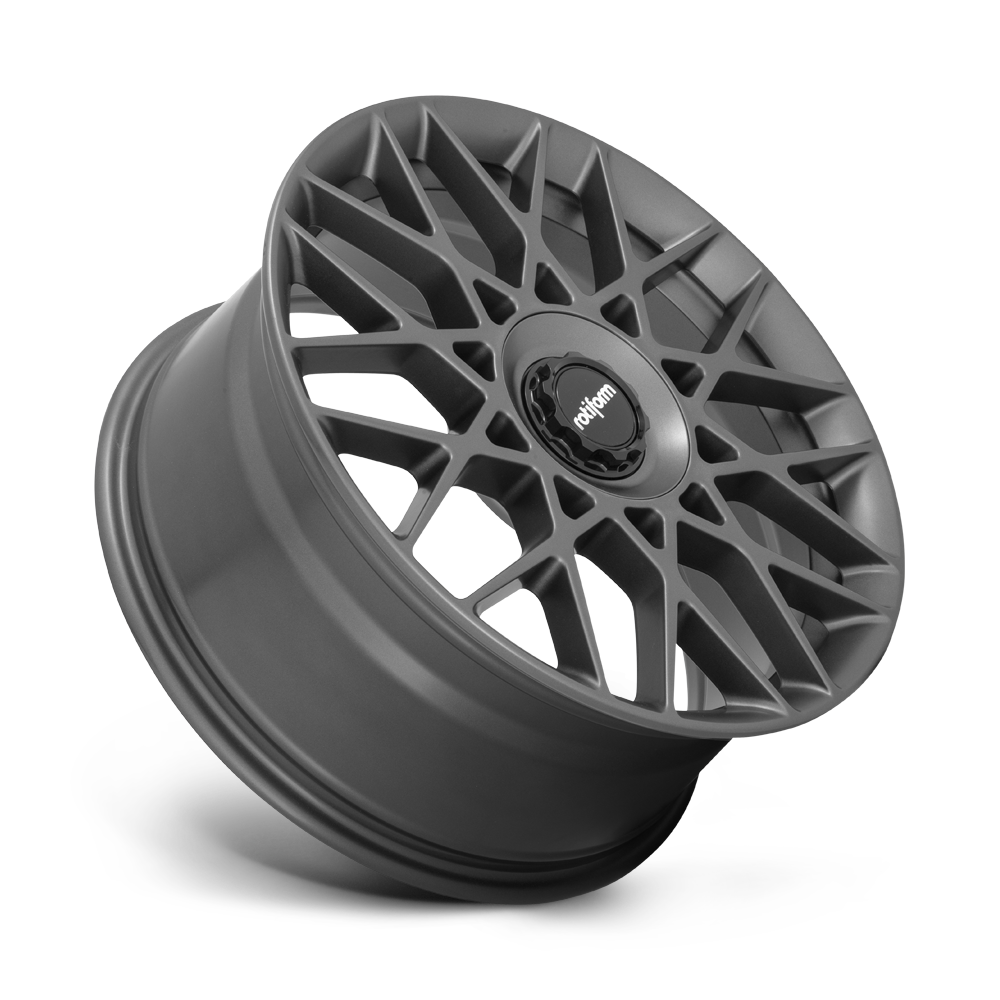 Set 4 19" Rotiform R166 BLQ-C 19x8.5 5x112 5x120 Anthracite Wheels 35mm Rims