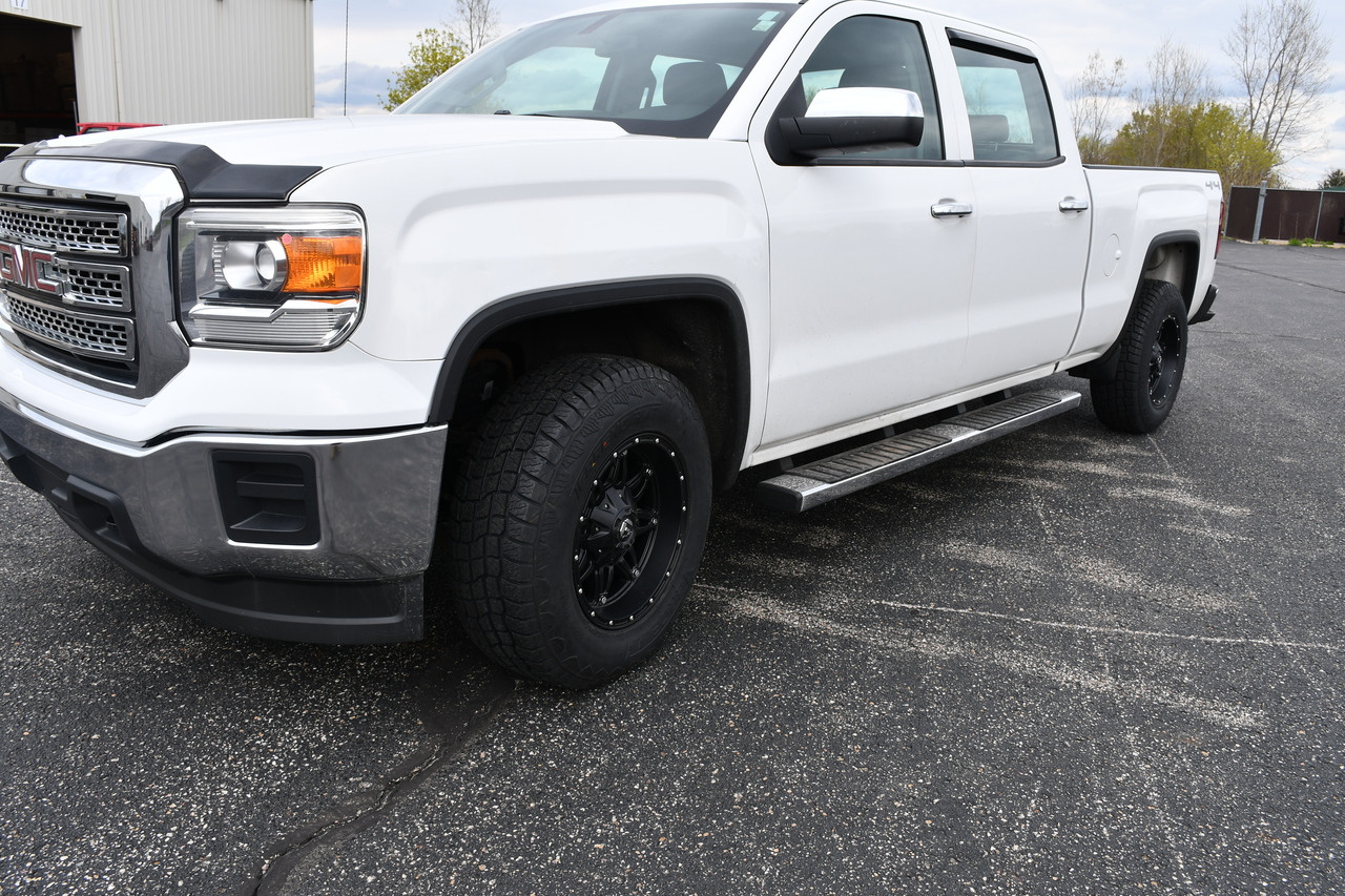Set 4 Fuel D531 Hostage 20x10 6x135 6x5.5 Matte Black Wheels 20" -18mm Rims