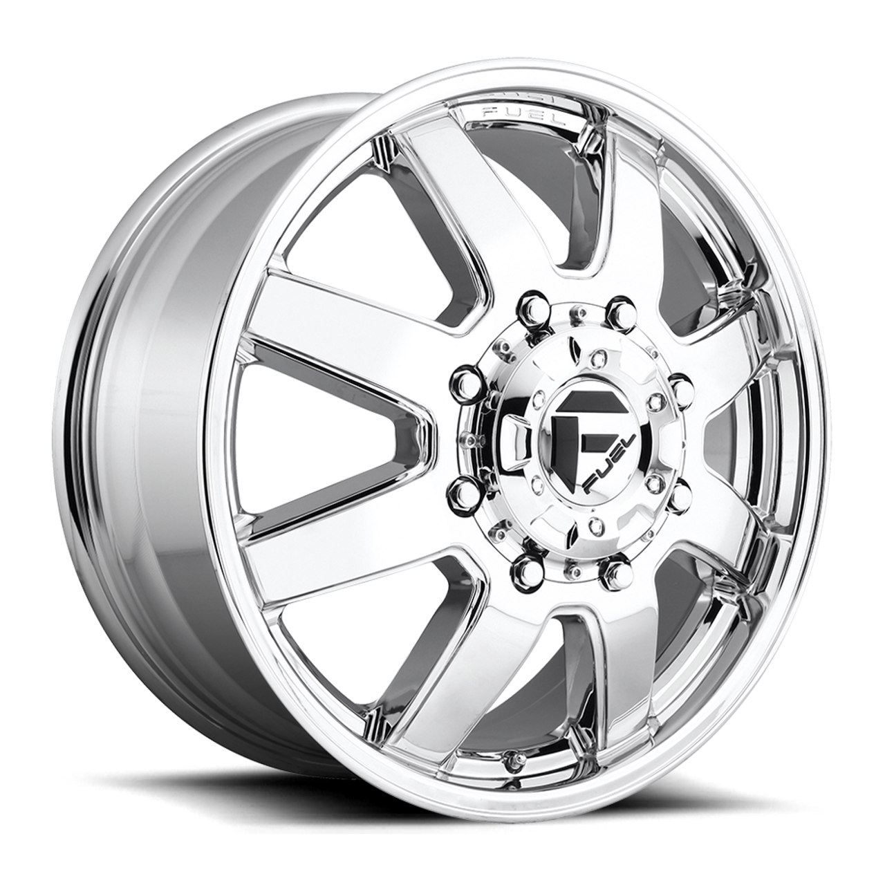 Fuel 1PC D536 Maverick 17x6.5 8x200 Chrome Plated Wheel 17" 116mm Rim