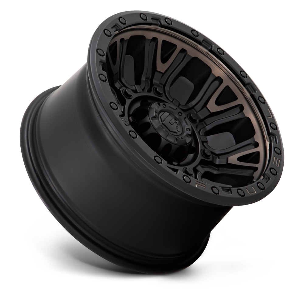 Set 4 Fuel  D824 Traction 20x10 8x170 Matte Black Double Tint Wheels 20" -18mm