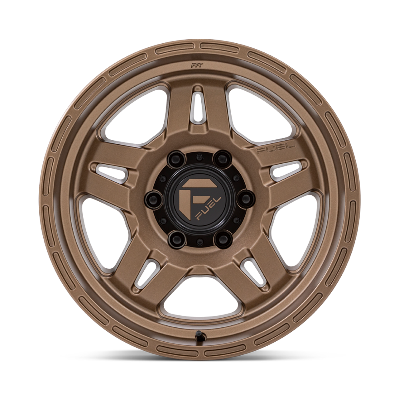 Fuel 1PC D800 Oxide 17x8.5 5x5.0 Matte Bronze Wheel 17" 1mm Rim