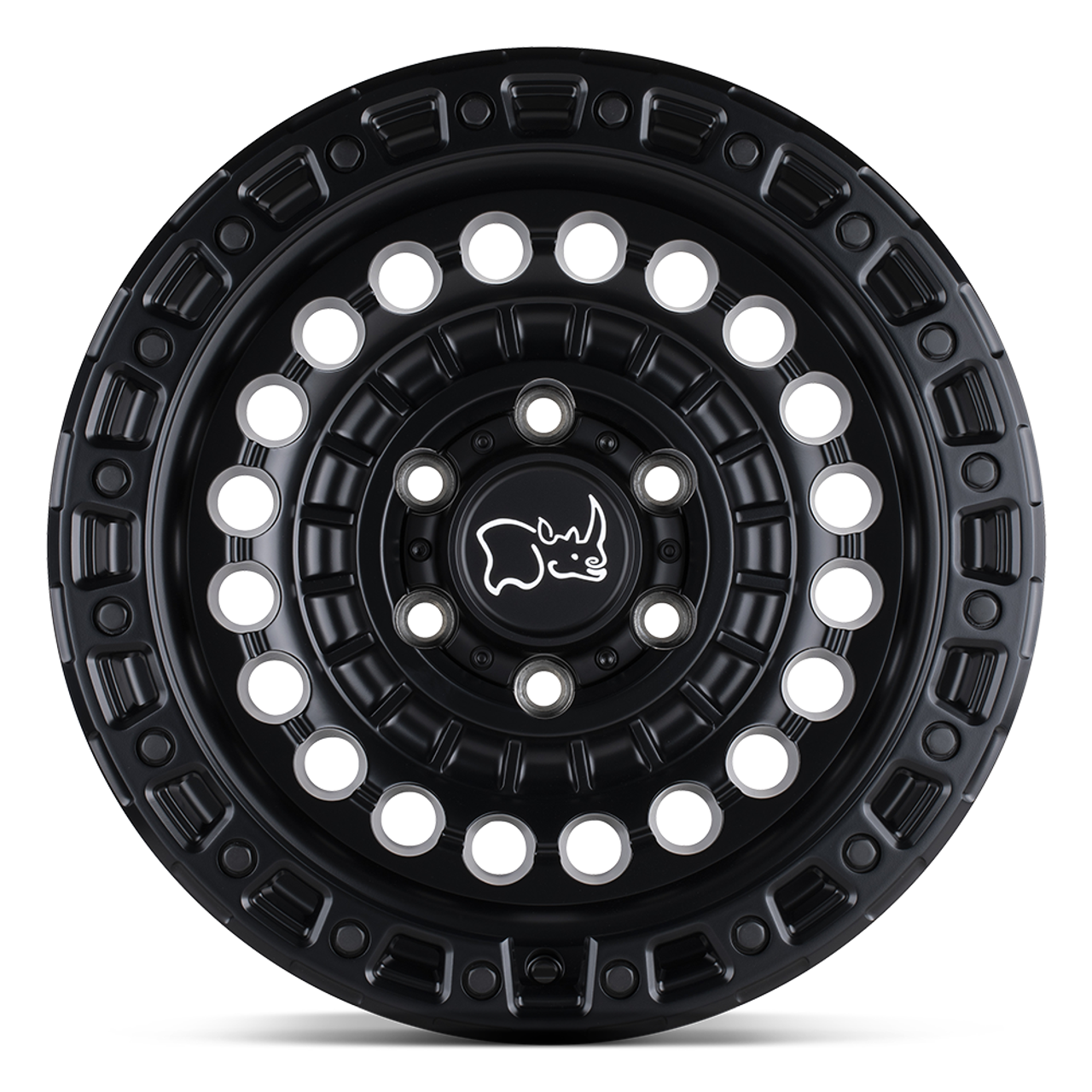 Black Rhino Sentinel 17x8.5 5x5.0 Matte Black Wheel 17" -18mm Rim