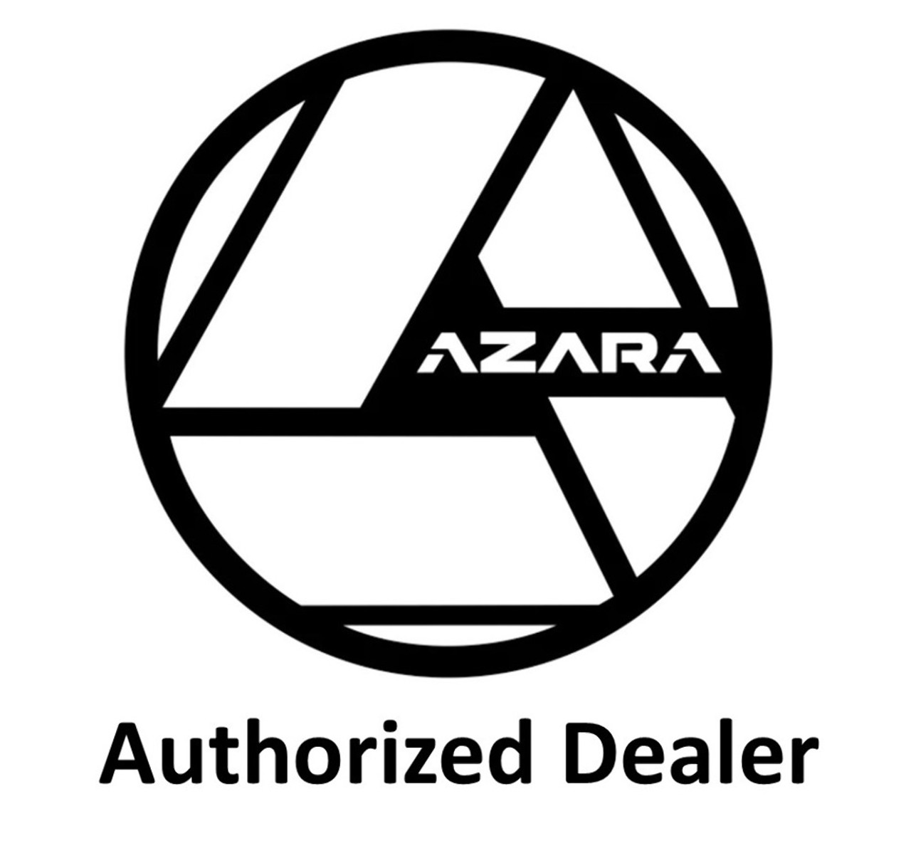 22" Azara AZA-509 Gloss Black & Machined Wheel 22x9.5 6x135 6x5.5 25mm Truck Rim