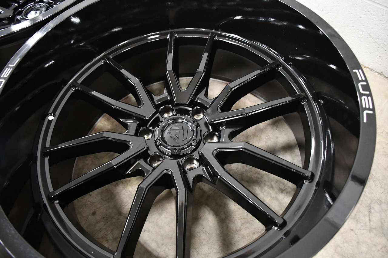 Set 4 17" Fuel D679 Rebel 17x9 6x135 Matte Black Wheels 1mm Offroad Truck Rims