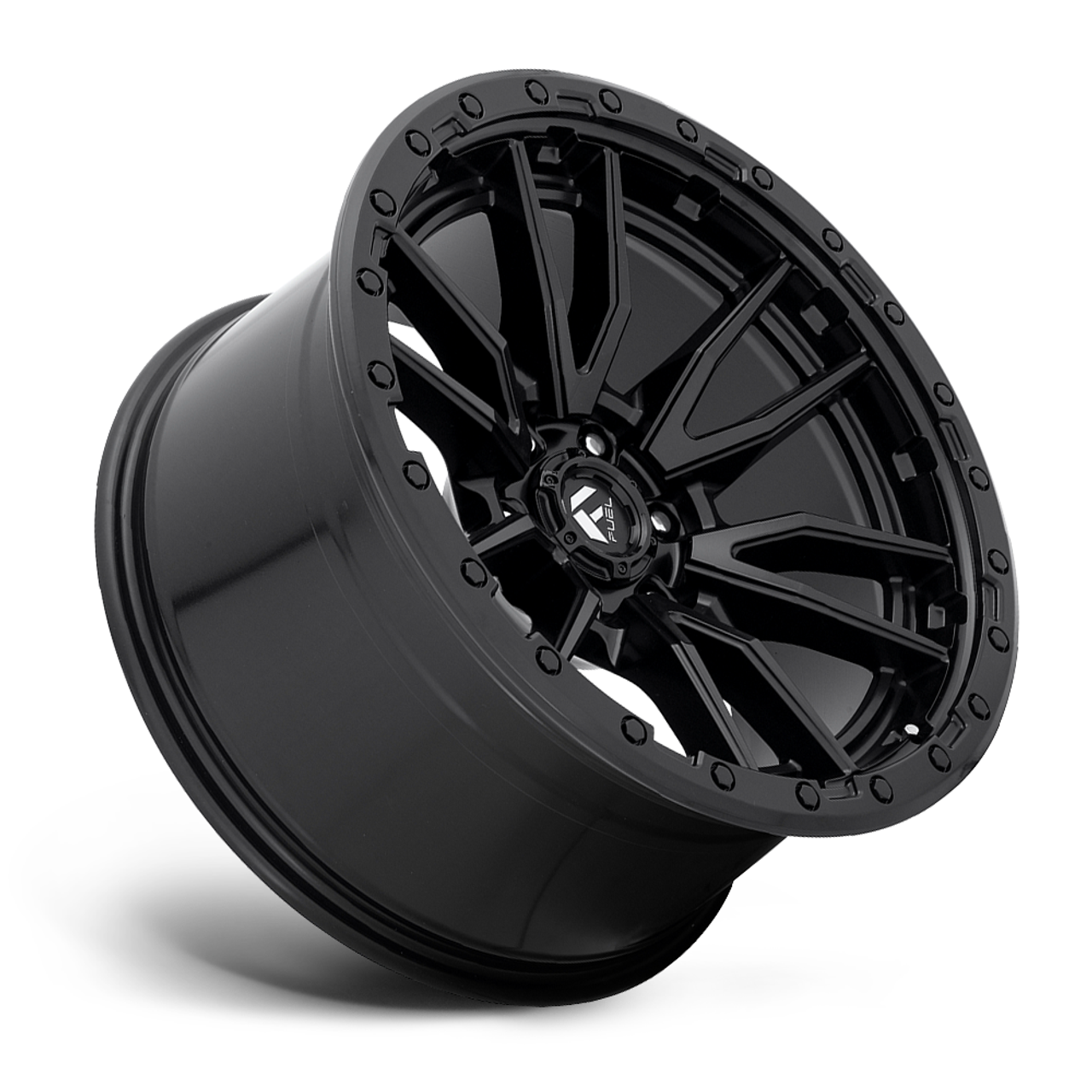 Set 4 Fuel D679 Rebel 17x9 6x5.5 Matte Black Wheels 17" -12mm Rims
