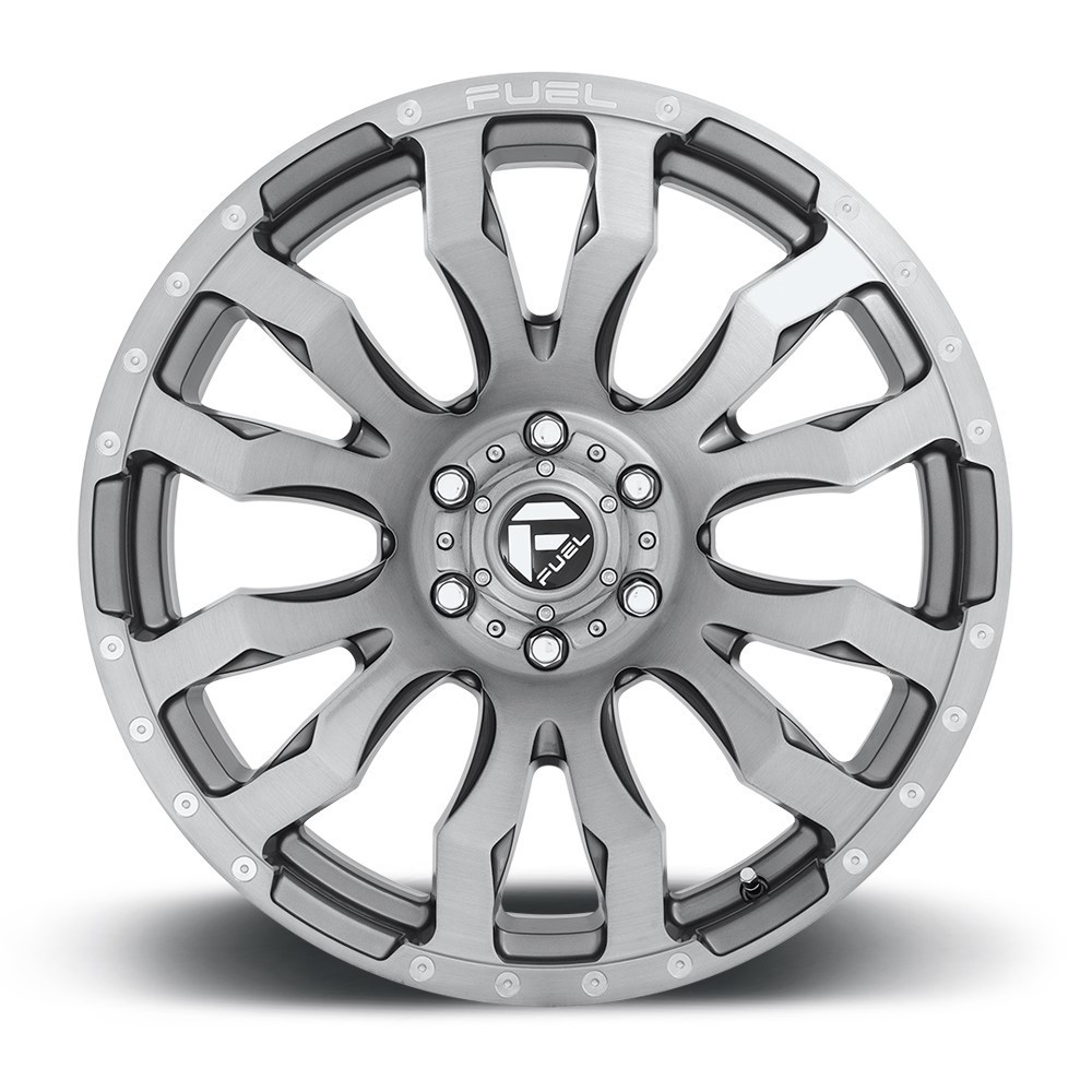 Set 4 20" Fuel D693 Blitz 20x9 6x5.5 Platinum Wheels 1mm For Chevy GMC Ram Rims